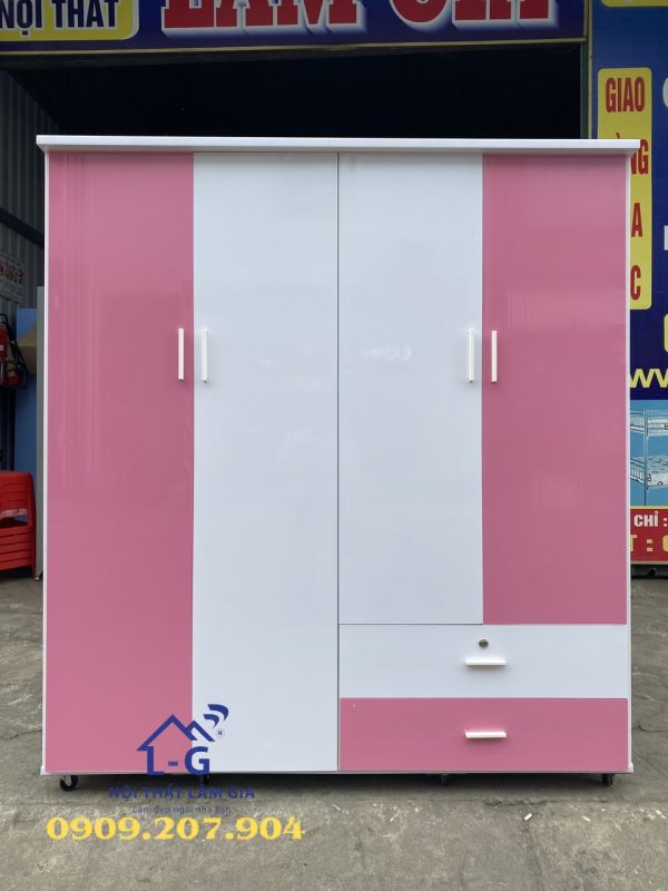 1f88ac180dfdc5a39cec Tủ quần áo nhựa Đài Loan 4 cánh
