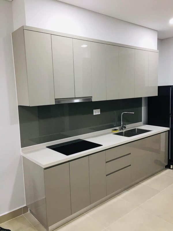 Tủ bếp nhựa Ecoplast chữ I