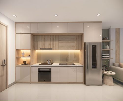 Tủ bếp nhựa đặc Picomat