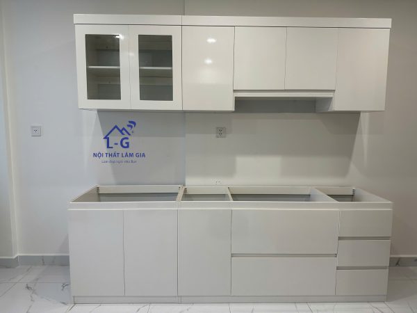 Tủ bếp nhựa Ecoplast chữ I
