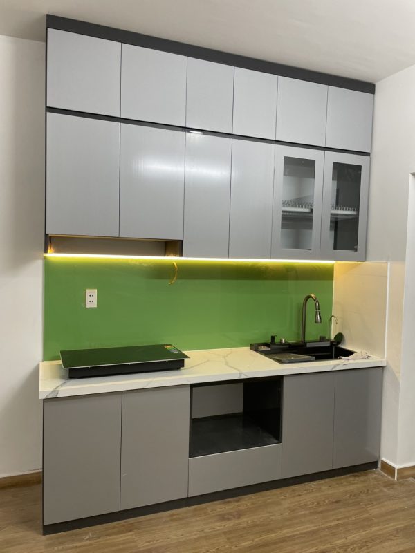 Tủ bếp nhựa Ecoplast chữ I