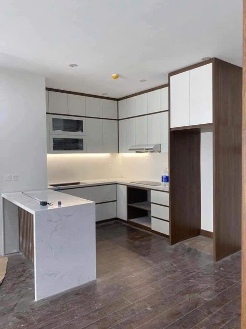 Tủ bếp nhựa đặc