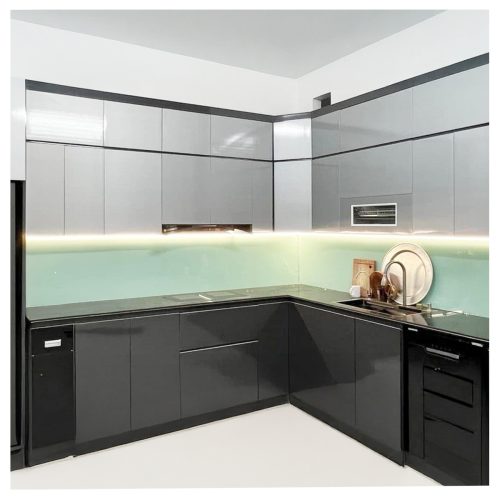 TỦ BẾP XÁM - TBE