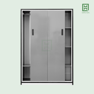 DL3CL (2) Tủ Quần Áo Nhựa Đài Loan 3 Cánh Lùa