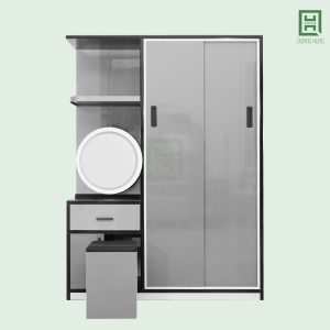 DL2CL1HBTD (3) Tủ quần áo nhựa Đài Loan