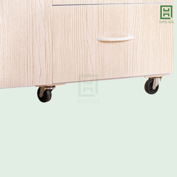 DL2CM5H-K (10) Tủ Quần Áo Nhựa Đài Loan 2 Cánh Mở + 5 Hộc Kéo