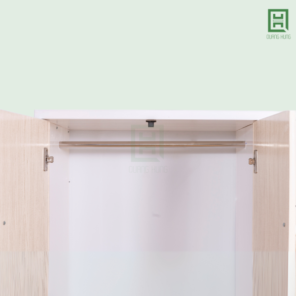 DL2CM5H-K (11) Tủ Quần Áo Nhựa Đài Loan 2 Cánh Mở + 5 Hộc Kéo