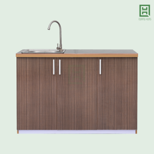 TBDL3CM (5) Tủ Bếp Nhựa Đài Loan 3 Cánh Mở