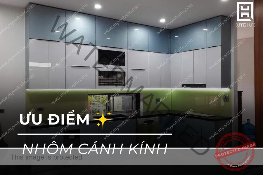 Ưu điểm nổi bật của nhôm cánh kính