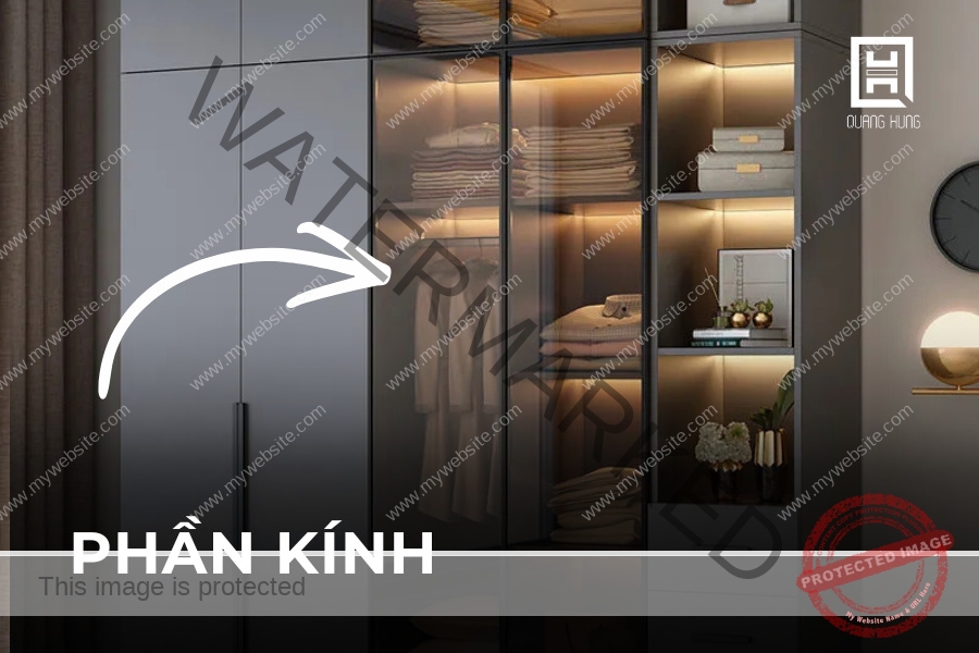 Phần kính sử dụng