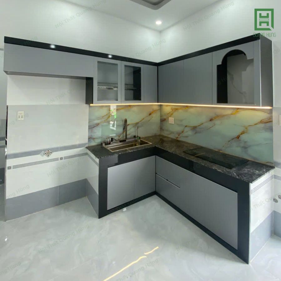 Tủ Bếp Nhựa Ecoplast - TCETB02