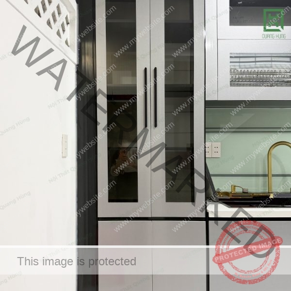 Tủ Bếp Nhựa Ecoplast - TCETB02