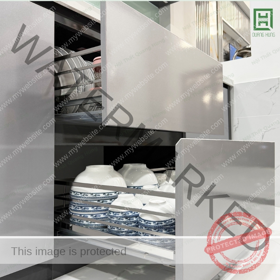 Tủ Bếp Nhựa Ecoplast - TCETB02