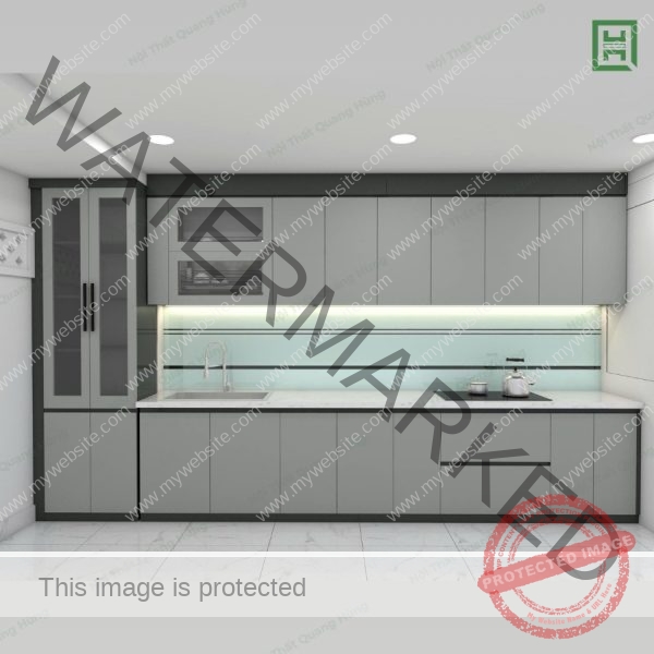 Tủ Bếp Nhựa Ecoplast - TCETB02