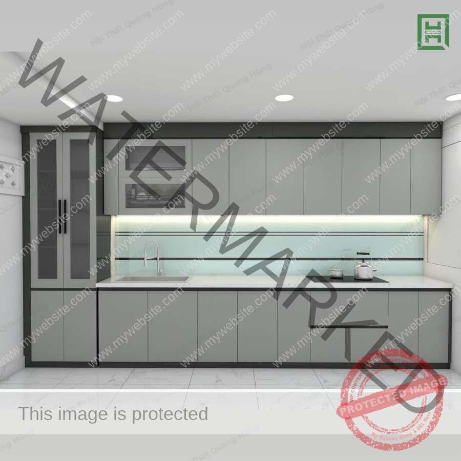 Tủ Bếp Nhựa Ecoplast - TCETB02