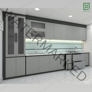 Tủ Bếp Nhựa Ecoplast - TCETB02
