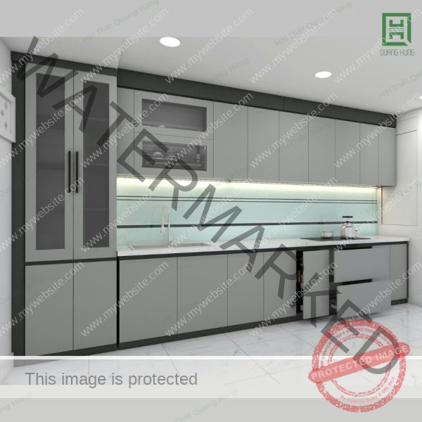 Tủ Bếp Nhựa Ecoplast - TCETB02