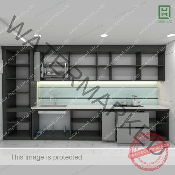 Tủ Bếp Nhựa Ecoplast - TCETB02