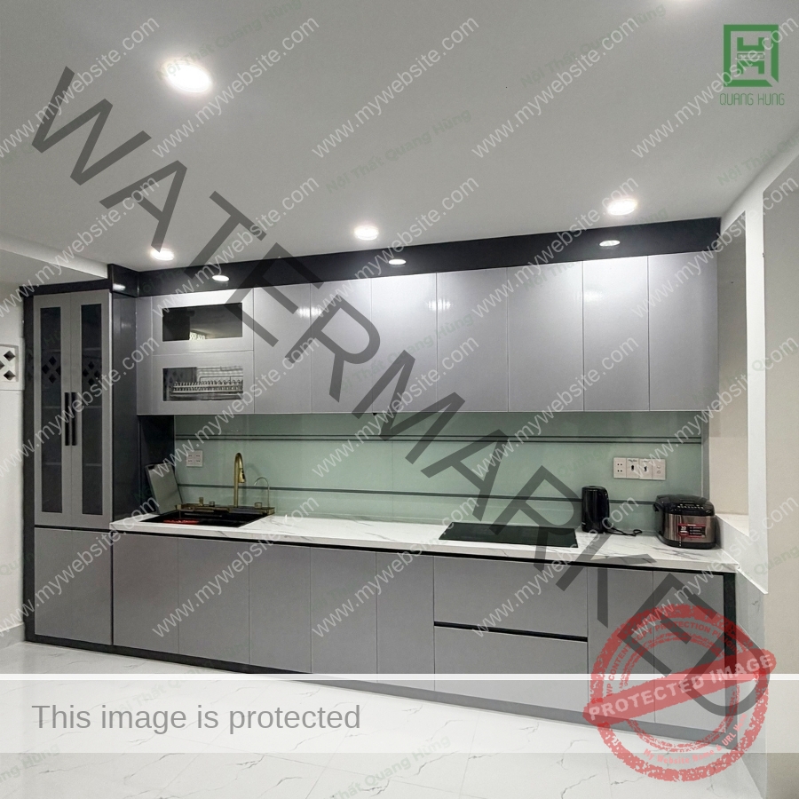 Tủ Bếp Nhựa Ecoplast - TCETB02