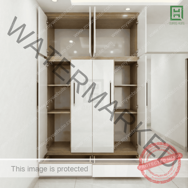 Tủ Quần Áo Nhựa Ecoplast - TCETQA01