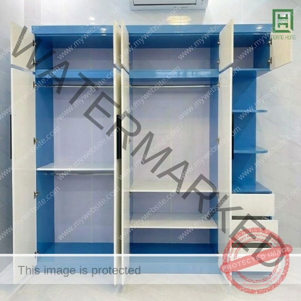 Tủ Quần Áo Nhựa Ecoplast - TCETQA12
