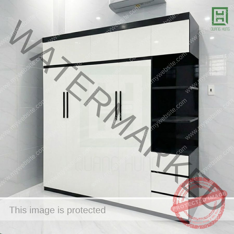Tủ Quần Áo Nhựa Ecoplast - TCETQA13
