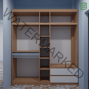 Tủ Quần Áo Nhựa Ecoplast - TCETQA05