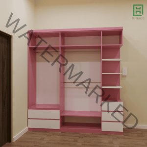Tủ Quần Áo Nhựa Ecoplast - TCETQA06