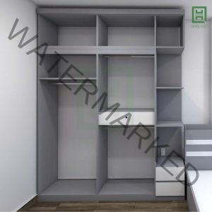 Tủ Quần Áo Nhựa Ecoplast - TCETQA08