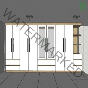 Tủ Quần Áo Nhựa Ecoplast - TCETQA09