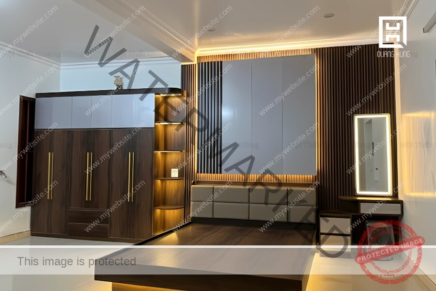 Mẫu giường ngủ hiện đại, cao cấp làm từ nhựa Vincoplast