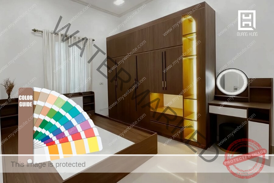 Màu sắc giường ngủ hiện đại được yêu thích