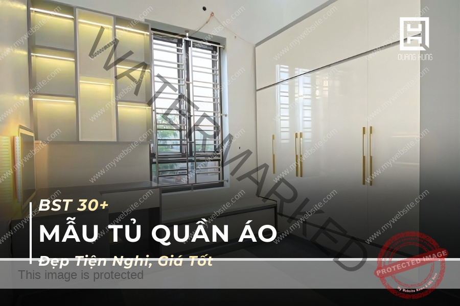 Mẫu tủ quần áo