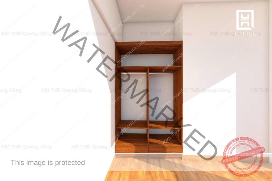 Tủ quần áo 2 cánh