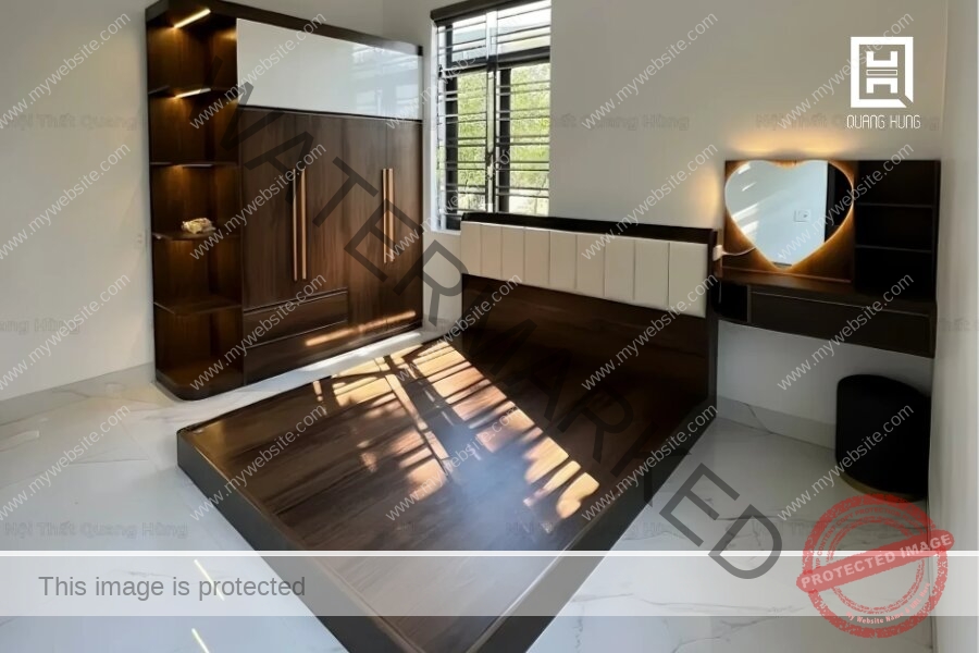 Lưu ý khi thiết kế phòng ngủ màu nâu