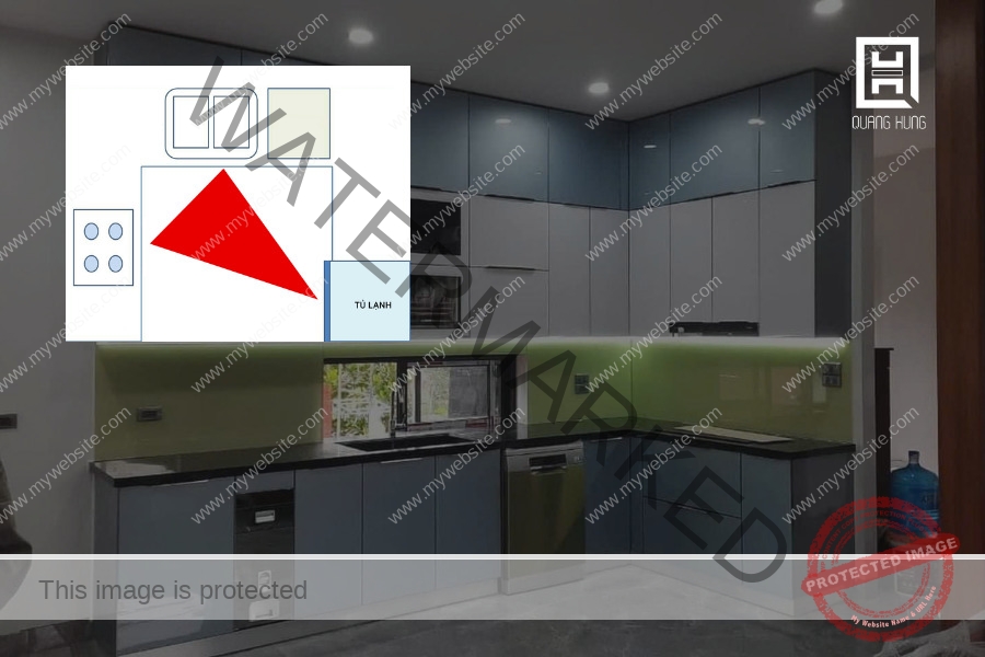 Nguyên tắc tam giác bếp