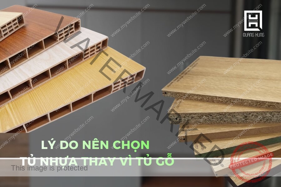 Lý do nên chọn tủ quần áo nhựa thay vì tủ gỗ