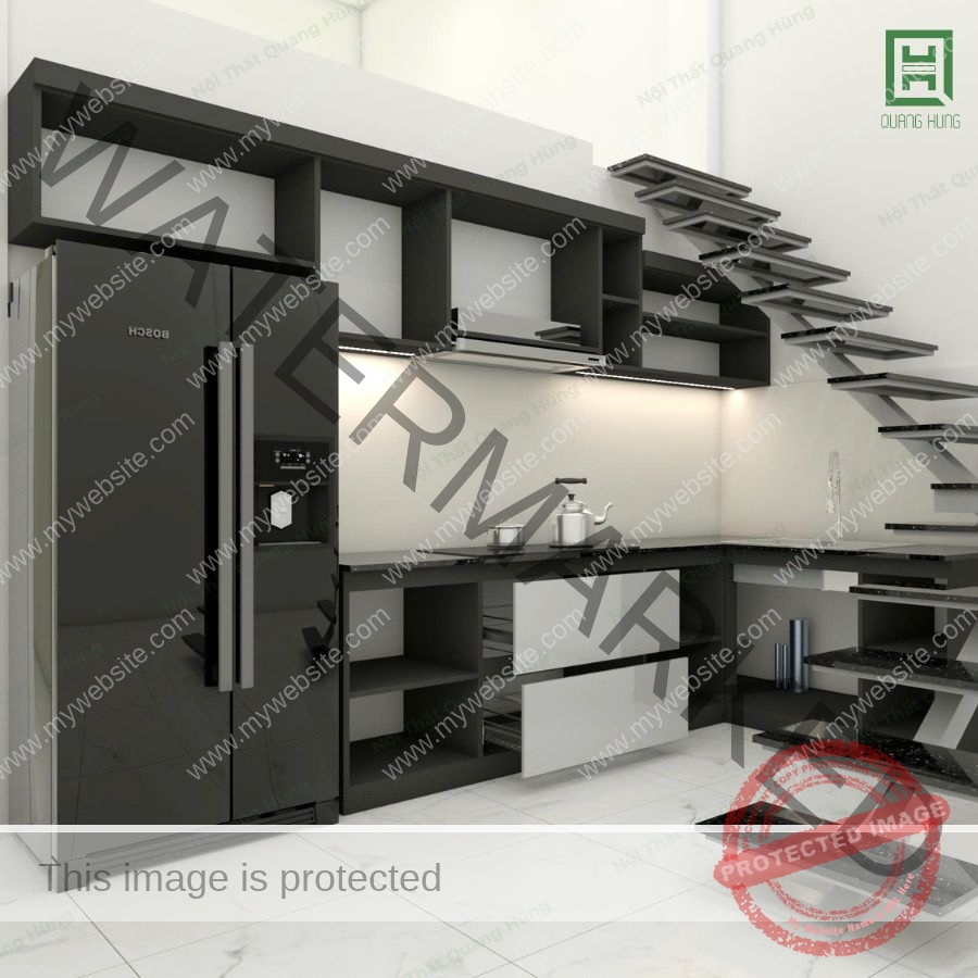 Tủ Bếp Nhựa Ecoplast - TCETB03