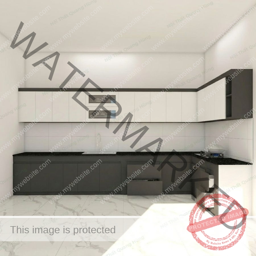 Tủ Bếp Nhựa Ecoplast - TCETB04