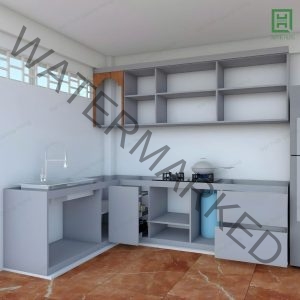 Tủ Bếp Nhựa Ecoplast - TCETB05