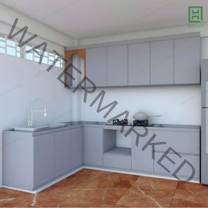 Tủ Bếp Nhựa Ecoplast - TCETB05