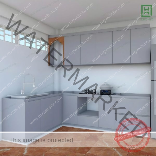 Tủ Bếp Nhựa Ecoplast - TCETB05