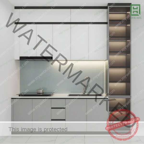 Tủ Bếp Nhựa Ecoplast - TCETB06