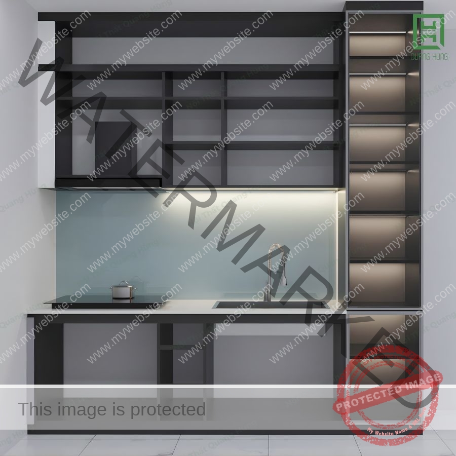 Tủ Bếp Nhựa Ecoplast - TCETB06