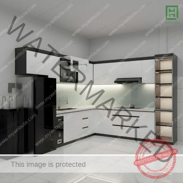 Tủ Bếp Nhựa Ecoplast - TCETB07