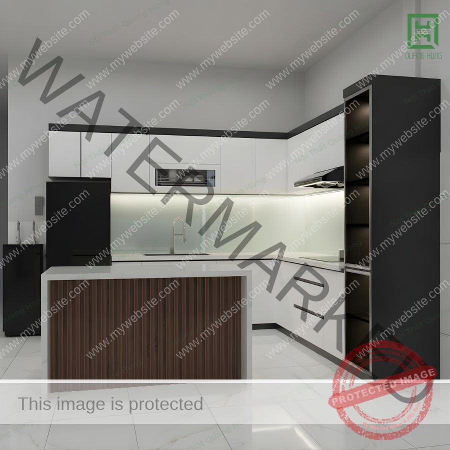 Tủ Bếp Nhựa Ecoplast - TCETB07