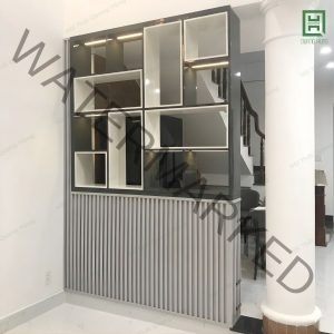 Vách Ngăn Phòng Khách Nhựa Ecoplast - TCEVN01