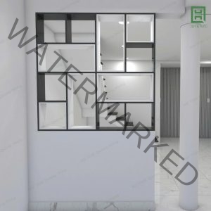 Vách Ngăn Phòng Khách Nhựa Ecoplast - TCEVN01