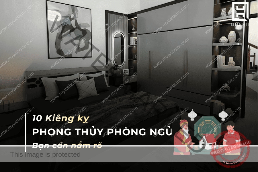 Phong thủy phòng ngủ
