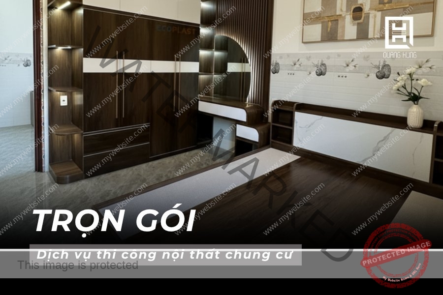 Thiết kế - thi công nội thất chung cư trọn gói